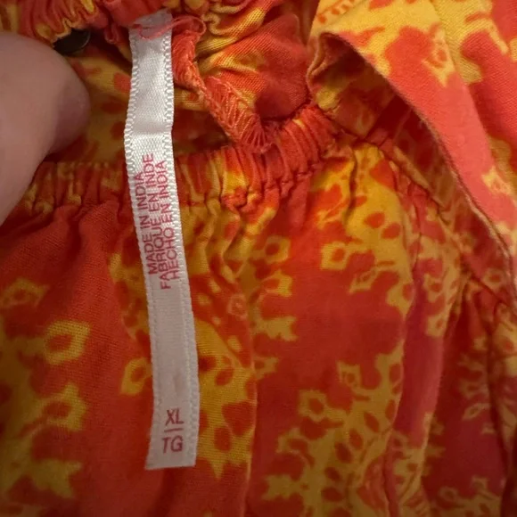 Free People Katya Wide Leg Bow Jumpsuit - Picture 7 of 8